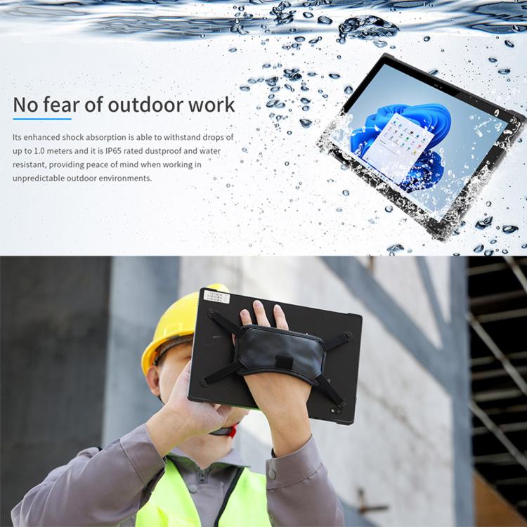 QCOM W1019 Windows 11 Pro Tablet PC, 8GB+128GB, 10,1 Zoll Qualcomm SC7180 Kryo 468 8C8T Octa Core, Netzwerk: 4G, OTG, EU Stecker, US Stecker, UK Stecker, AU Stecker