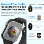 WK WH-08 Dreamer S Smartwatch, 2,01-Zoll-Bildschirm, unterstützt Bluetooth-Anrufe