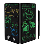 Einfaches Fullscreen-LCD-Zeichenbrett Schreibtablet, 6,5+6,0 Zoll Weiß / Grün Schreiben, 6,5+6,0 Zoll Weiß / Farbige Schrift, 6,5 Zoll Schwarz / Dünnes Grünes Schreiben, 6,5 Zoll Schwarz / Grünes Schreiben, 6,5+6,0 Zoll Schwarz / Dünnes Grünes Schreiben