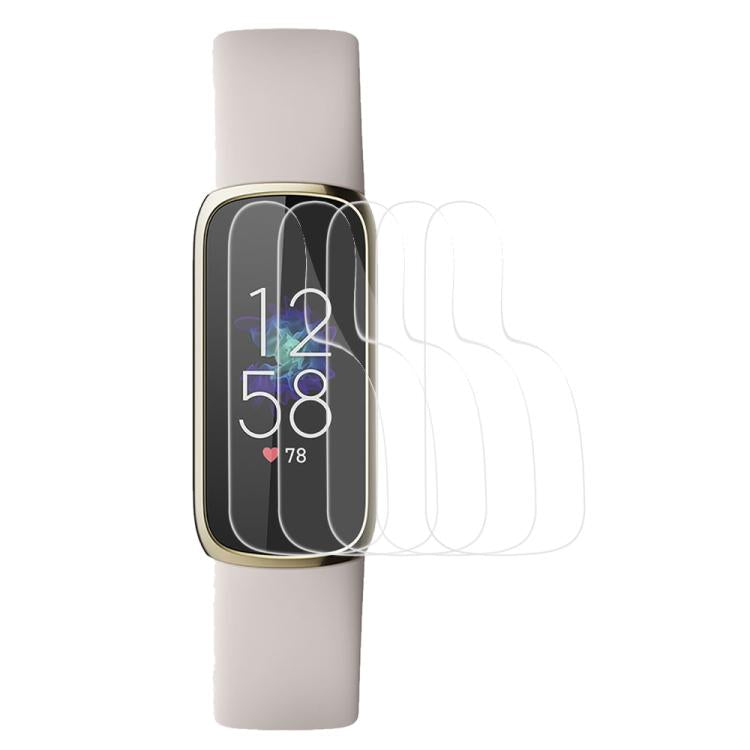 5pcs xDfind Soft Hydrogel Film Full Cover Front Protector, For Fitbit Charge 6, For Fitbit Versa 4, For Fitbit Charge 5, For Fitbit Luxe, For Fitbit Versa 3, For Fitbit Versa 2, For Fitbit Versa