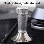 Kaffeepulver-Presshammer aus Edelstahl, 53,3 mm Netztextur, 53,3 mm Netztextur mit Nadel, 58,3 mm Netztextur, 58,3 mm Netztextur mit Nadel