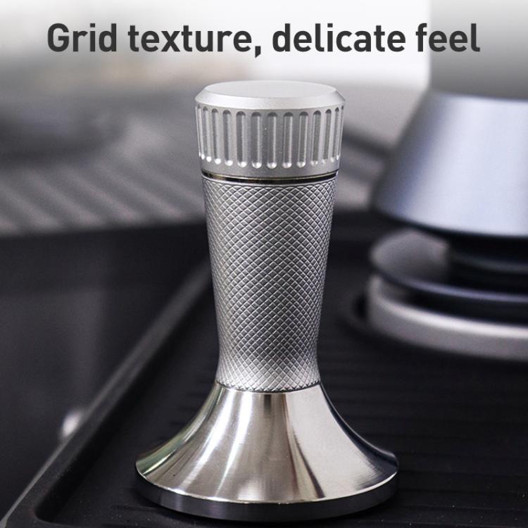 Kaffeepulver-Presshammer aus Edelstahl, 53,3 mm Netztextur, 53,3 mm Netztextur mit Nadel, 58,3 mm Netztextur, 58,3 mm Netztextur mit Nadel