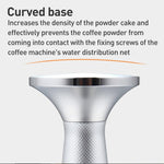 Kaffeepulver-Presshammer aus Edelstahl, 53,3 mm Netztextur, 53,3 mm Netztextur mit Nadel, 58,3 mm Netztextur, 58,3 mm Netztextur mit Nadel