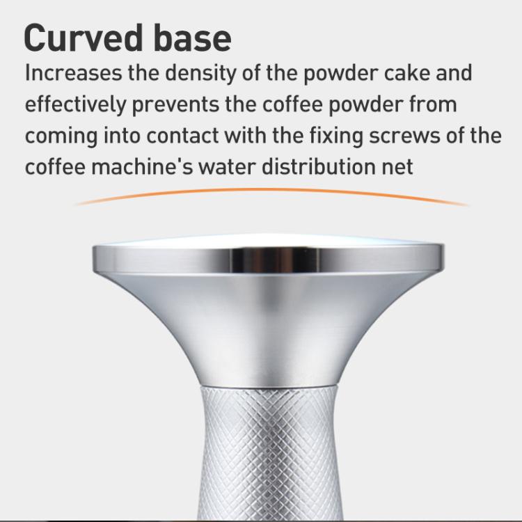 Kaffeepulver-Presshammer aus Edelstahl, 53,3 mm Netztextur, 53,3 mm Netztextur mit Nadel, 58,3 mm Netztextur, 58,3 mm Netztextur mit Nadel