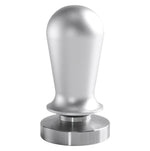 Edelstahl-Kaffeepulver-Stampfer, 51 mm Schwarz, 53 mm Schwarz, 51 mm Silber, 53 mm Silber, 58 mm Silber