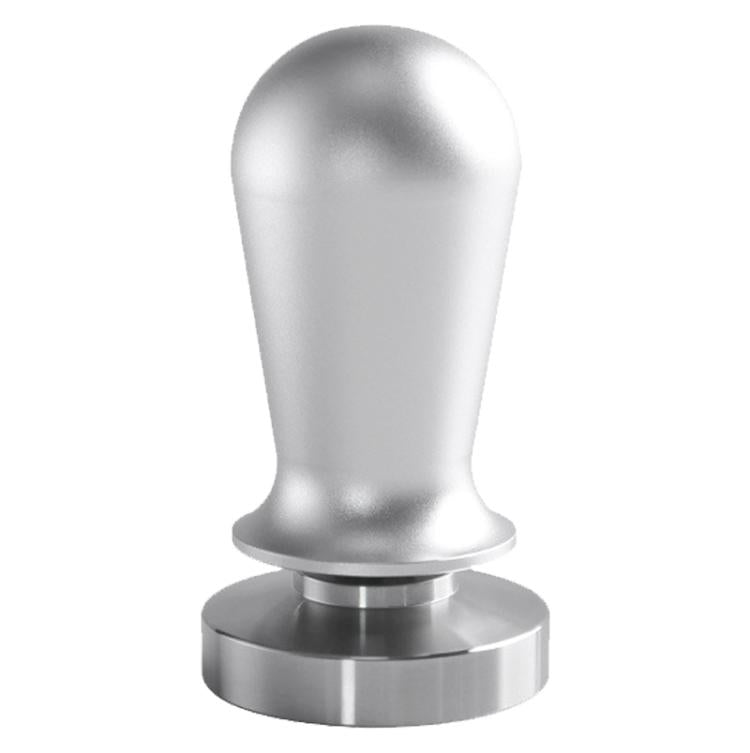 Edelstahl-Kaffeepulver-Stampfer, 51 mm Schwarz, 53 mm Schwarz, 51 mm Silber, 53 mm Silber, 58 mm Silber