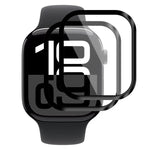 2 Stück xDfind Gebogene 3D-Schutzfolie aus weichem Verbundmaterial, passend für Apple Watch Series 6, SE, 5 und 4 (44 mm), Apple Watch Series 6, SE, 5 und 4 (40 mm), Apple Watch Series 11/10 (46 mm) und Apple Watch Ultra 3/2/1 (49 mm)...