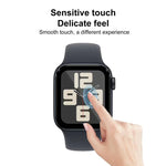 2 Stück xDfind Gebogene 3D-Schutzfolie aus weichem Verbundmaterial, passend für Apple Watch Series 6, SE, 5 und 4 (44 mm), Apple Watch Series 6, SE, 5 und 4 (40 mm), Apple Watch Series 11/10 (46 mm) und Apple Watch Ultra 3/2/1 (49 mm)...