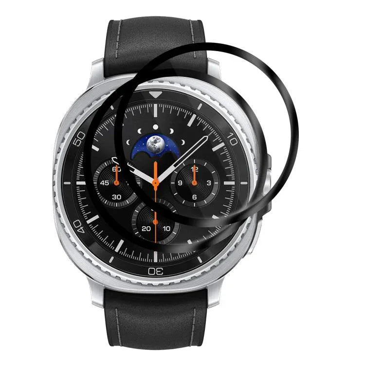 2 Stück xDfind gebogener 3D Verbundmaterial Weichfilm Displayschutz, Für Samsung Galaxy Watch Ultra / Ultra 2025, Für Samsung Galaxy Watch8 Classic 46mm, Für Samsung Galaxy Watch8 44mm, Für Samsung Galaxy Watch8 40mm, Für Samsung Galaxy Watch7 44mm