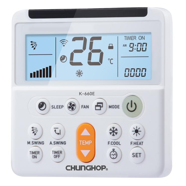 CHUNGHOP K-660E Universal Klimaanlagen-Fernbedienung, K-660E
