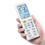 CHUNGHOP K-3302E Universal-Fernbedienung für Klimaanlagen mit Taschenlampe und LCD-Hintergrundbeleuchtung, K-3302E
