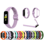 xDfind Silikon-Uhrenarmband in Unifarben, für Samsung Galaxy Fit2 R220
