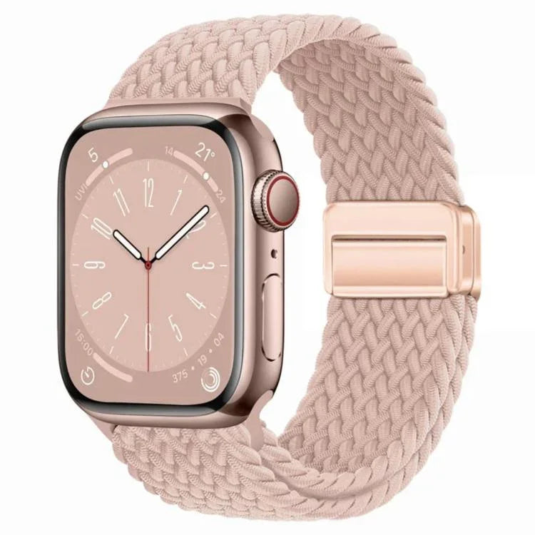 xDfind Magnetverschluss-Armband, gewebt, für Apple Watch 46 mm / 49 mm / 45 mm / 44 mm, für Apple Watch 42 mm / 41 mm / 40 mm / 38 mm