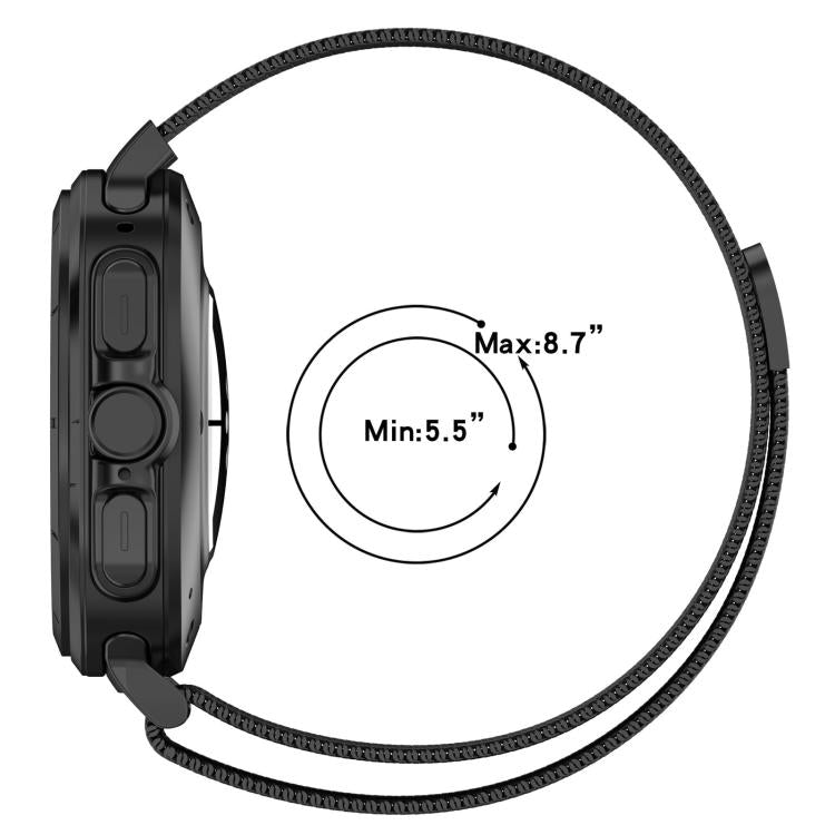 xDfind Milan Magnetisches Edelstahl-Uhrenarmband, für Samsung Galaxy Watch Ultra 47 mm / Ultra 2025