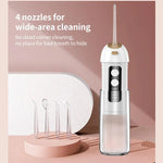 FY-B302 Smart Munddusche Tragbare, einziehbare elektrische Wasserzahnseide, 200 ml Wassertank, FY-B302