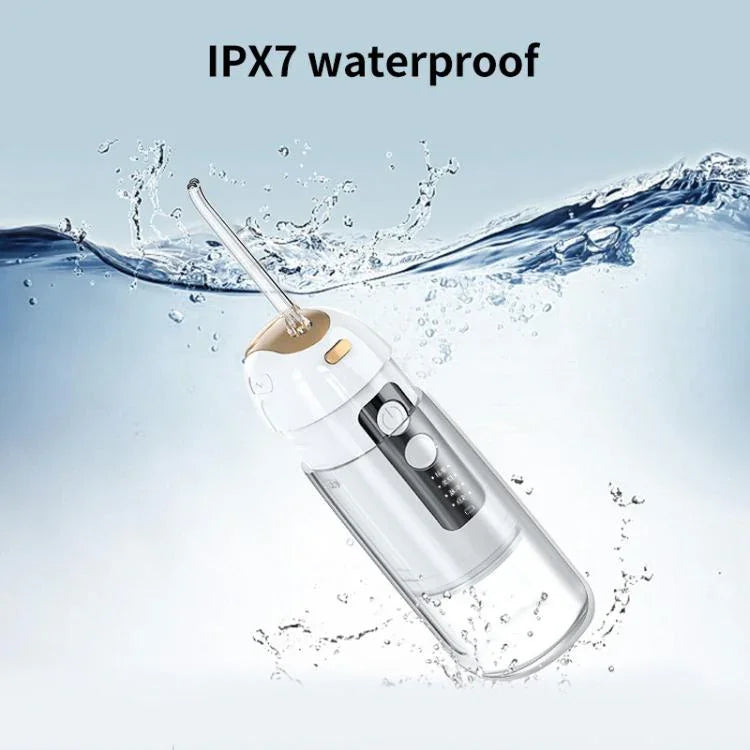 FY-B302 Smart Munddusche Tragbare, einziehbare elektrische Wasserzahnseide, 200 ml Wassertank, FY-B302