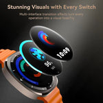 JOYROOM Venture Series JR-FV2 Smartwatch, unterstützt Bluetooth-Anrufe, Schlafüberwachung, Blutsauerstoffmessung, Herzfrequenzmessung und Blutdruckmessung