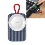 ROCK W26 Tragbares magnetisches kabelloses Ladegerät für Apple Watch mit USB-C-Anschluss, W26 USB-C-Anschluss