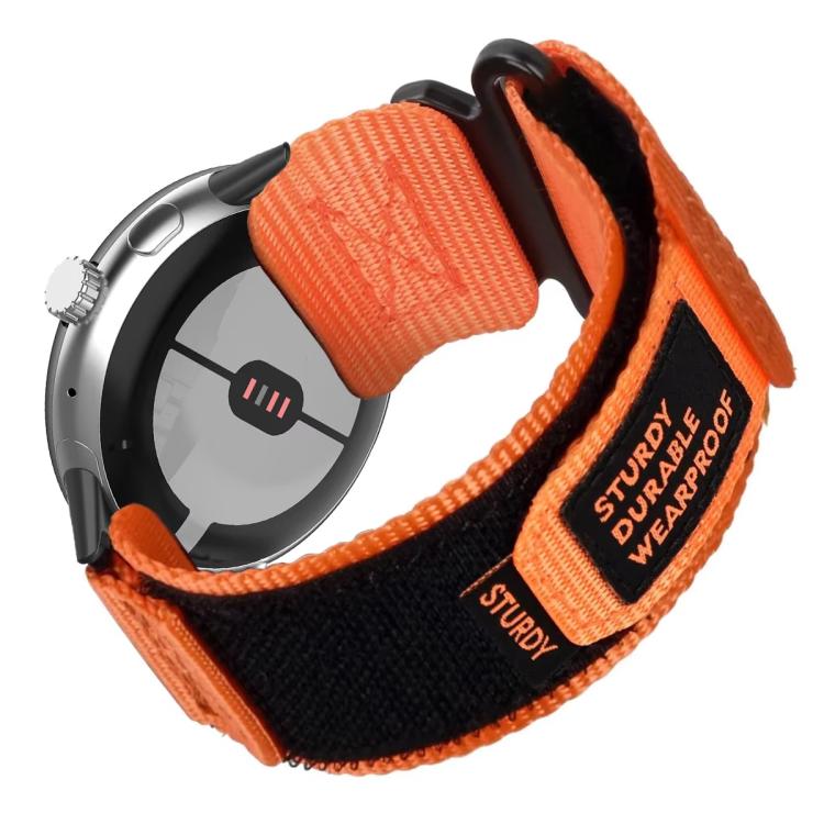 xDfind Uhrenarmband mit Schnellverschluss aus Nylon mit Klettverschluss, für Google Pixel Watch 4/3 (45 mm) und Google Pixel Watch 4/3/2/1 (41 mm)