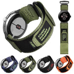 xDfind Uhrenarmband mit Schnellverschluss aus Nylon mit Klettverschluss, für Google Pixel Watch 4/3 (45 mm) und Google Pixel Watch 4/3/2/1 (41 mm)
