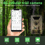PR802G 4G EU Version 4K HD Nachtsicht-Infrarot-Bewegungserkennungs-Wildkamera, PR802G