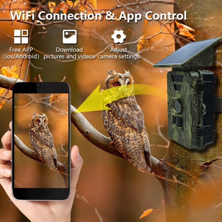 PR903W WiFi-Version 8K HD Nachtsicht-Infrarot-Wildkamera, PR903W