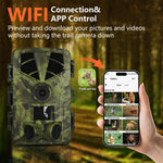 PR908W WiFi Version 5K HD Nachtsicht-Infrarot-Jagdkamera, PR908W