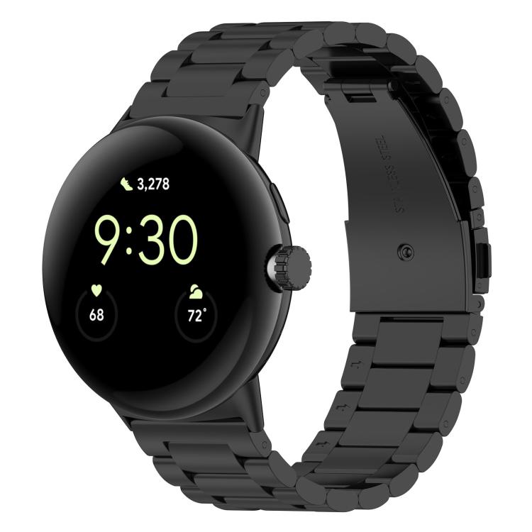 xDfind Drei-Perlen-Schnellverschluss-Metallarmband für Google Pixel Watch 4/3 (45 mm) und Google Pixel Watch 4/3/2/1 (41 mm)
