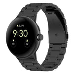 xDfind Three Beads Quick Release Metal Watch Band, For Google Pixel Watch 4 / 3 45mm, For Google Pixel Watch 4 / 3 / 2 / 1 41mm