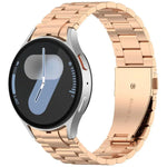xDfind Dreiperlen-Metallarmband für Samsung Galaxy Watch Ultra 47 mm, Samsung Galaxy Watch 7 / FE / 6 / 5 / 4, Samsung Galaxy Fit3