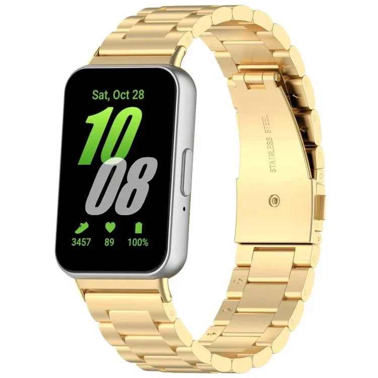 xDfind Dreiperlen-Metallarmband für Samsung Galaxy Watch Ultra 47 mm, Samsung Galaxy Watch 7 / FE / 6 / 5 / 4, Samsung Galaxy Fit3