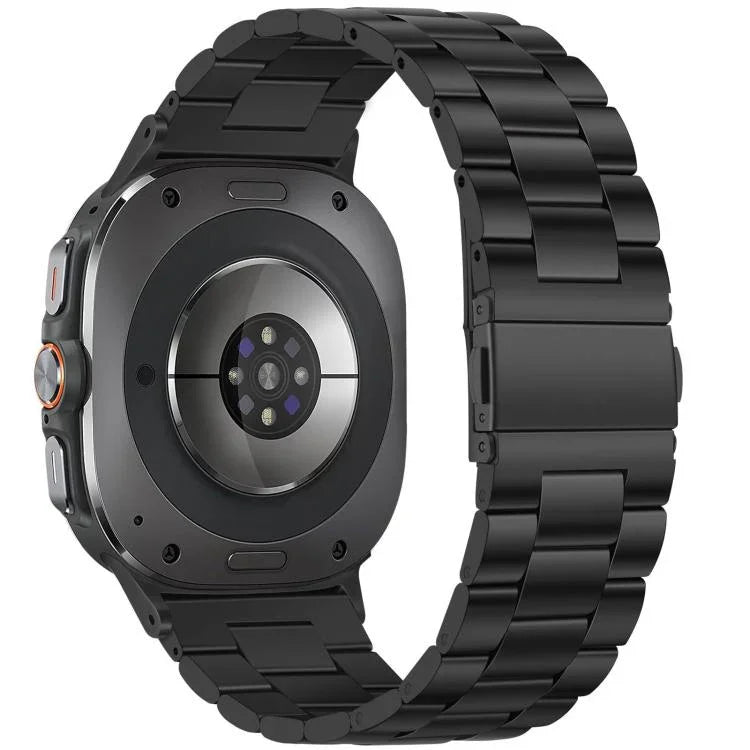 xDfind Dreiperlen-Metallarmband für Samsung Galaxy Watch Ultra 47 mm, Samsung Galaxy Watch 7 / FE / 6 / 5 / 4, Samsung Galaxy Fit3
