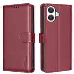 Litschi-Textur RFID Anti-Diebstahl Leder Handyhülle, für iPhone 17 Pro Max, für iPhone 17 Pro, für iPhone 17, für iPhone Air