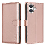 Litschi-Textur RFID Anti-Diebstahl Leder Handyhülle, für iPhone 17 Pro Max, für iPhone 17 Pro, für iPhone 17, für iPhone Air