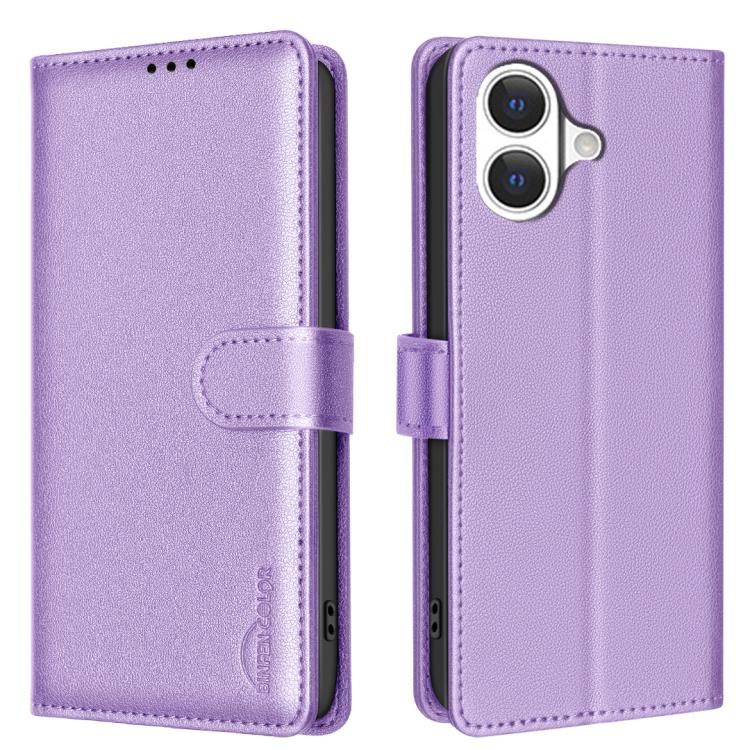 Litschi-Textur RFID Anti-Diebstahl Leder Handyhülle, für iPhone 17 Pro Max, für iPhone 17 Pro, für iPhone 17, für iPhone Air