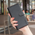 Litschi-Textur RFID Anti-Diebstahl Leder Handyhülle, für iPhone 17 Pro Max, für iPhone 17 Pro, für iPhone 17, für iPhone Air