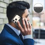 Litschi-Textur RFID Anti-Diebstahl Leder Handyhülle, für iPhone 17 Pro Max, für iPhone 17 Pro, für iPhone 17, für iPhone Air