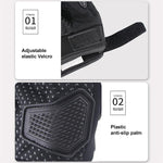 SOMAN CG666 Motorcycle Riding Anti-slip Full Finger Gloves, M, L, XL, XXL
