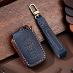 For Toyota North American 3+1-button C013 Crazy Horse Cowhide Car Key Protection Cover, For Toyota North American 3+1-button