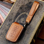 For Toyota North American 3+1-button C013 Crazy Horse Cowhide Car Key Protection Cover, For Toyota North American 3+1-button