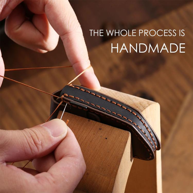 For Toyota SIENNA / Granvia / Alphard / Vellfire Hallmo Crazy Horse Cowhide Car Key Protection Cover, For Toyota SIENNA 4-button, For Toyota SIENNA 5-button, For Toyota SIENNA 6-button