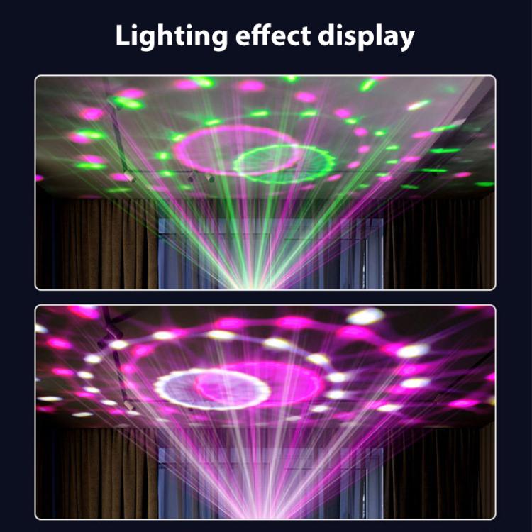 Sonnenblumen Magische Kugel Licht LED RGB Drehbühnenlampe, Sprachsteuerung, Fernbedienung