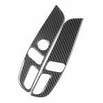 For Tesla Model 3 2023- 2pcs/Set Carbon Fiber Car Seat Adjustment Panel Decorative Sticker, 2pcs/Set Car Seat Adjustment Panel, Left Drive, 2pcs/Set Car Seat Adjustment Panel, Right Drive