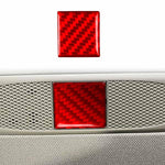 For Tesla Model 3 2019-2022 / Model Y 2019-2024 Carbon Fiber Car Emergency Light Button Decorative Sticker, For Tesla Model 3 2019-2022 / Model Y 2019-2024 Car Emergency Light Button