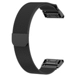 xDfind Milanese Quick Fit Metal Watch Band, For Garmin Fenix 8/7X/6X/5X 26mm, For Garmin Fenix 8/7/6/5 22mm, For Garmin Fenix 8/7S/6S/5S 20mm