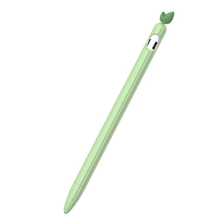 Rutschfeste Silikon-Schutzhülle in kontrastierender Minzblattfarbe, Für Apple Pencil 1, Für Apple Pencil 2
