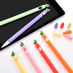 Rutschfeste Silikon-Schutzhülle in kontrastierender Minzblattfarbe, Für Apple Pencil 1, Für Apple Pencil 2