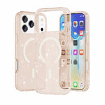Glitzerpuder-MagSafe-Magnet-Handyhülle im Terminator-Stil, für iPhone 17 Pro Max, für iPhone 17 Pro, für iPhone 17, für iPhone Air