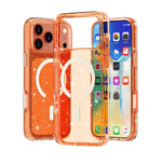 Glitzerpuder-MagSafe-Magnet-Handyhülle im Terminator-Stil, für iPhone 17 Pro Max, für iPhone 17 Pro, für iPhone 17, für iPhone Air