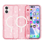 Glitzerpuder-MagSafe-Magnet-Handyhülle im Terminator-Stil, für iPhone 17 Pro Max, für iPhone 17 Pro, für iPhone 17, für iPhone Air